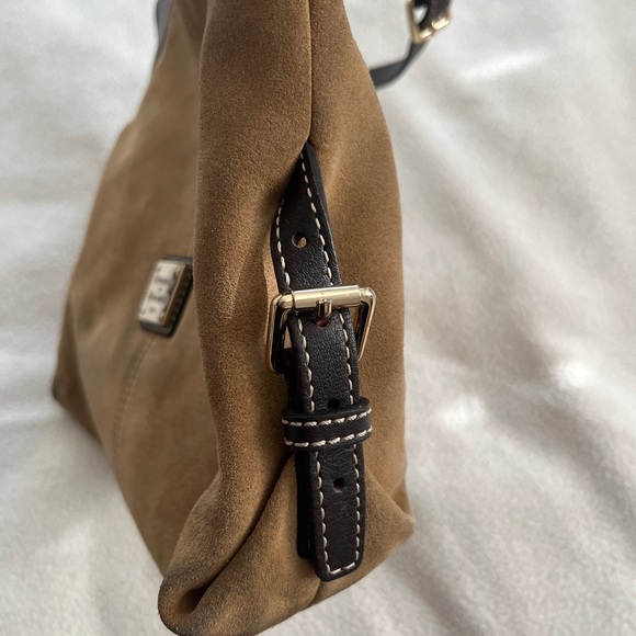 Vintage Dooney&Bourke tan suede handbag - Picture 14 of 14